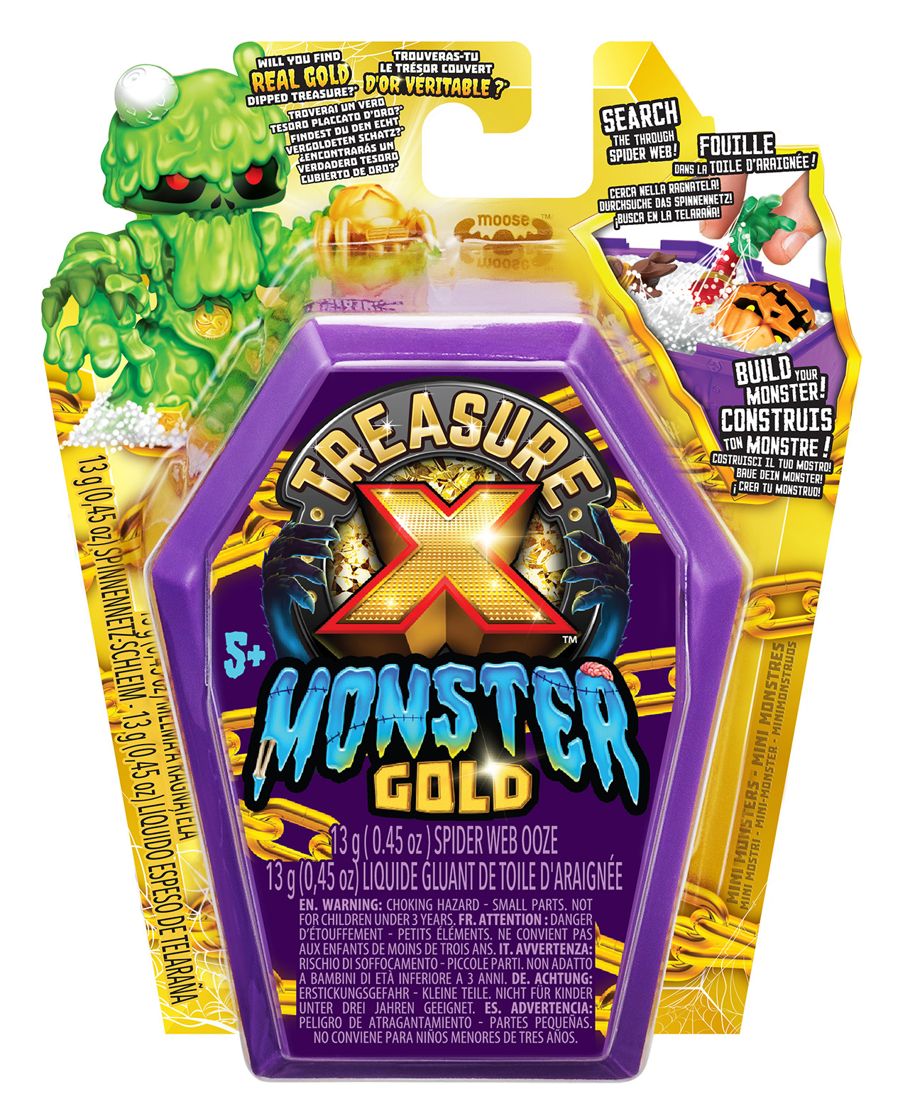 

Ігрова фігурка Treasure X Monster Gold у труні (123402)
