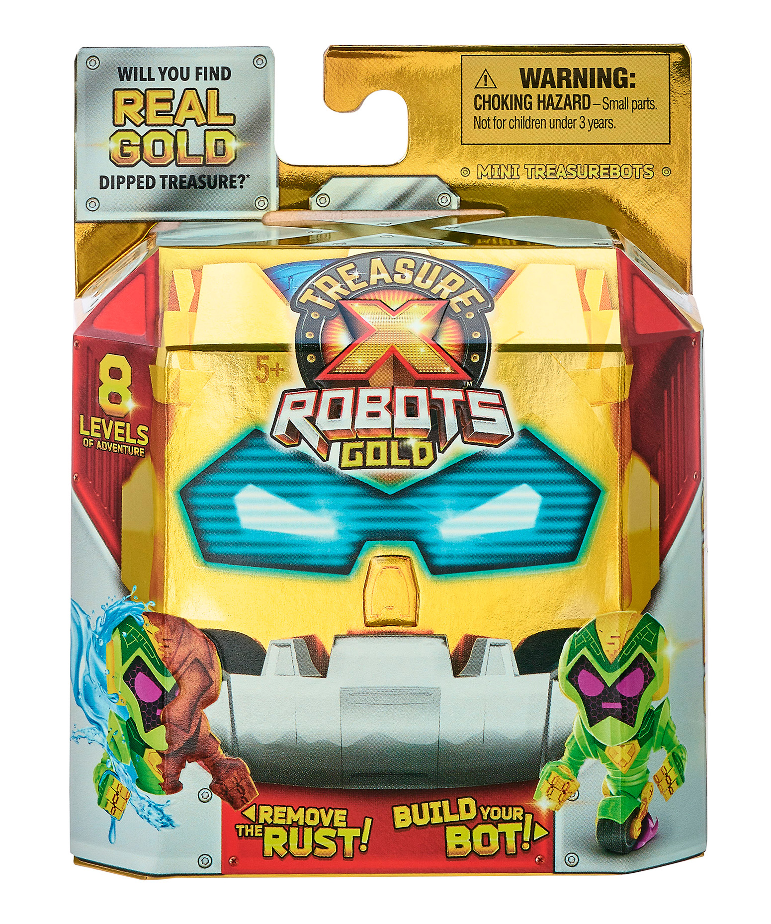 

Ігрова фігурка Treasure X Robots Gold (123403)