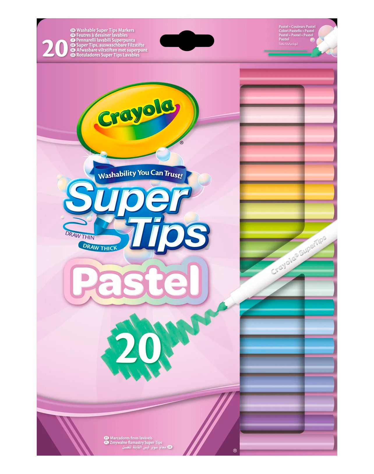 

Набір фломастерів Crayola Supertips 20 шт (58-7517)