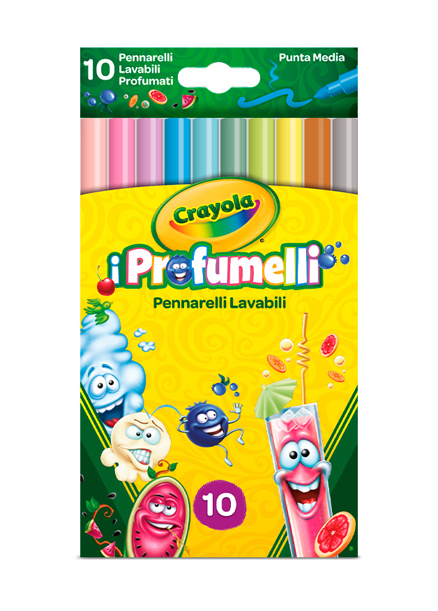 

Набір фломастерів Crayola Silly Scents 10 шт (58-5071G)