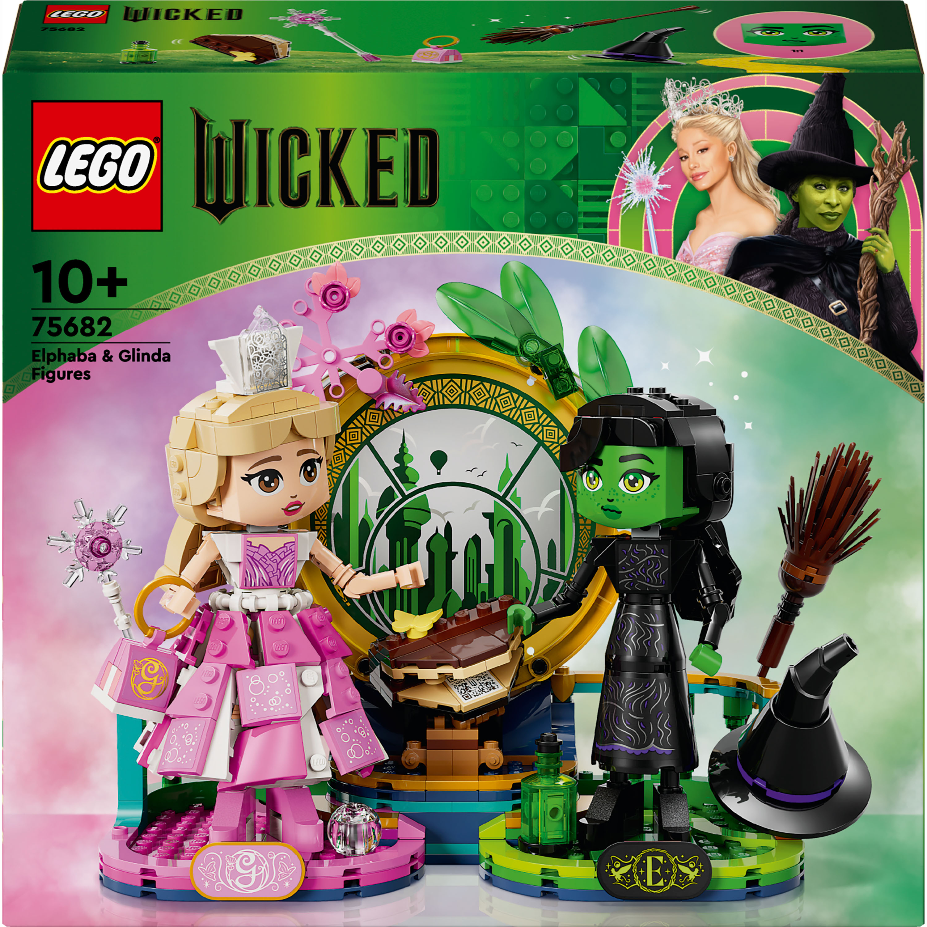 RD7点セット Конструктор LEGO Wicked Фигурки Эльфабы и Глинды (75682) купить в