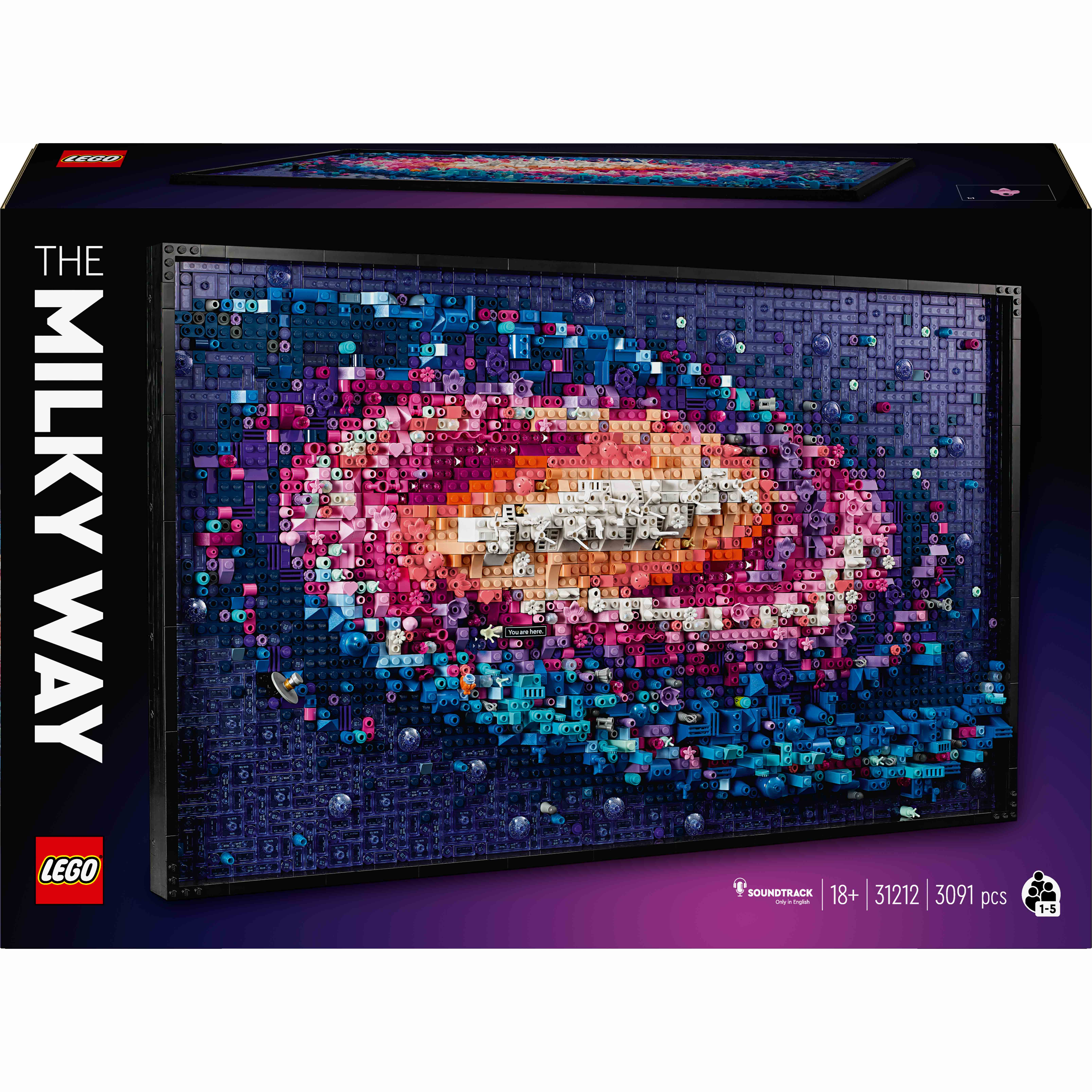 Конструктор LEGO Art Чумацький шлях (31212) купити в Києві