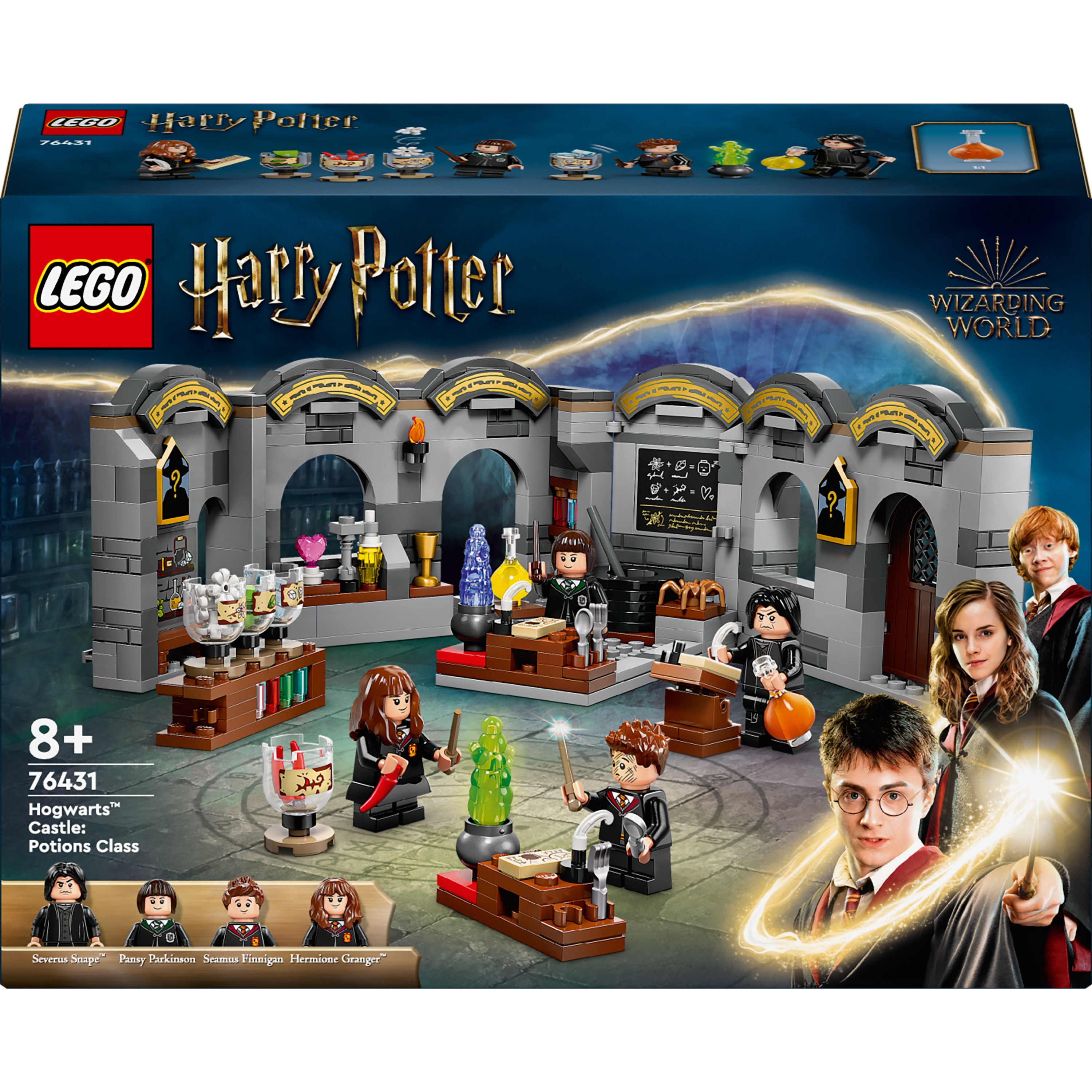 三郎様 Конструктор LEGO Harry Potter Замок Хогвартс: Урок злеварения