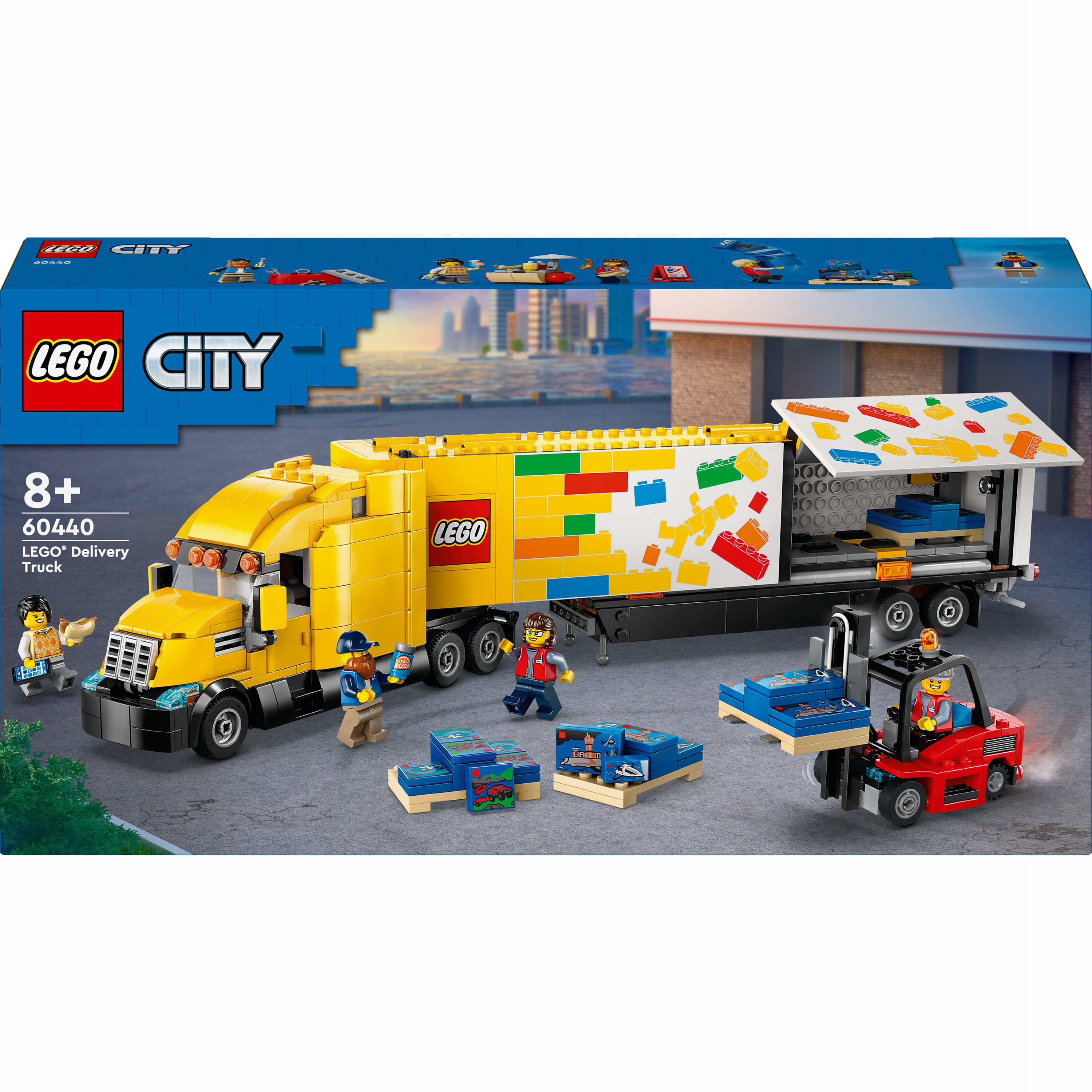 Конструктор LEGO City Желтый курьерский грузовик (60440) купить в