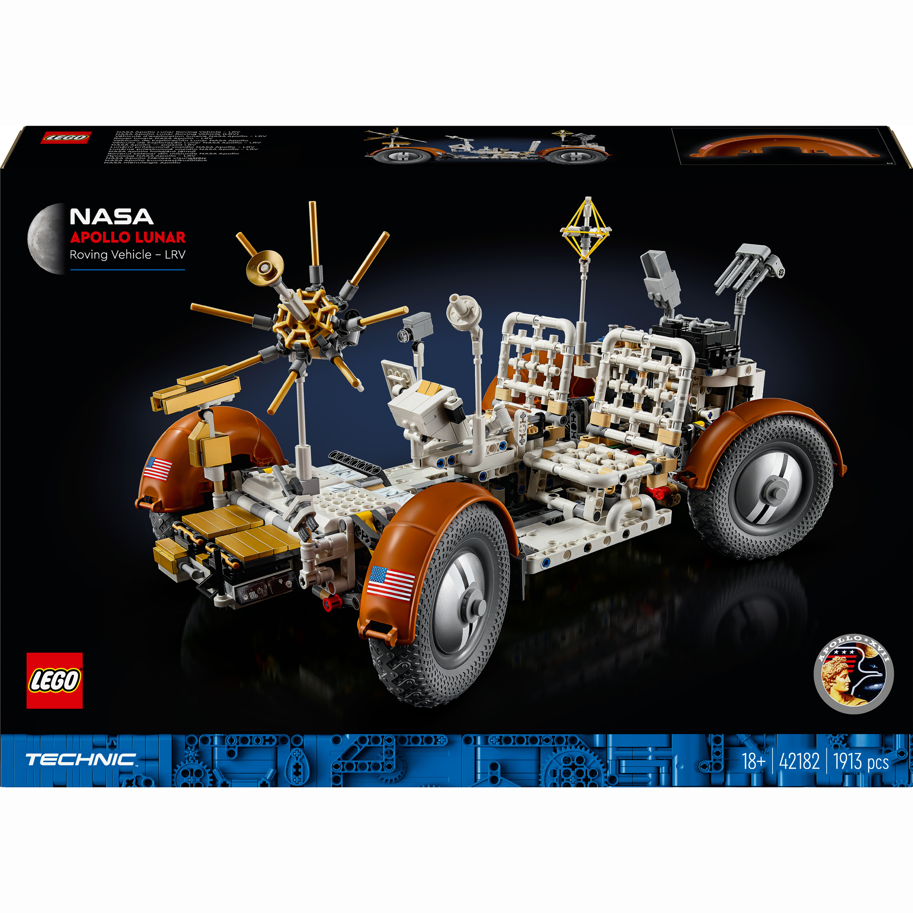 Конструктор LEGO Technic Місячний автомобіль NASA Apollo (42182