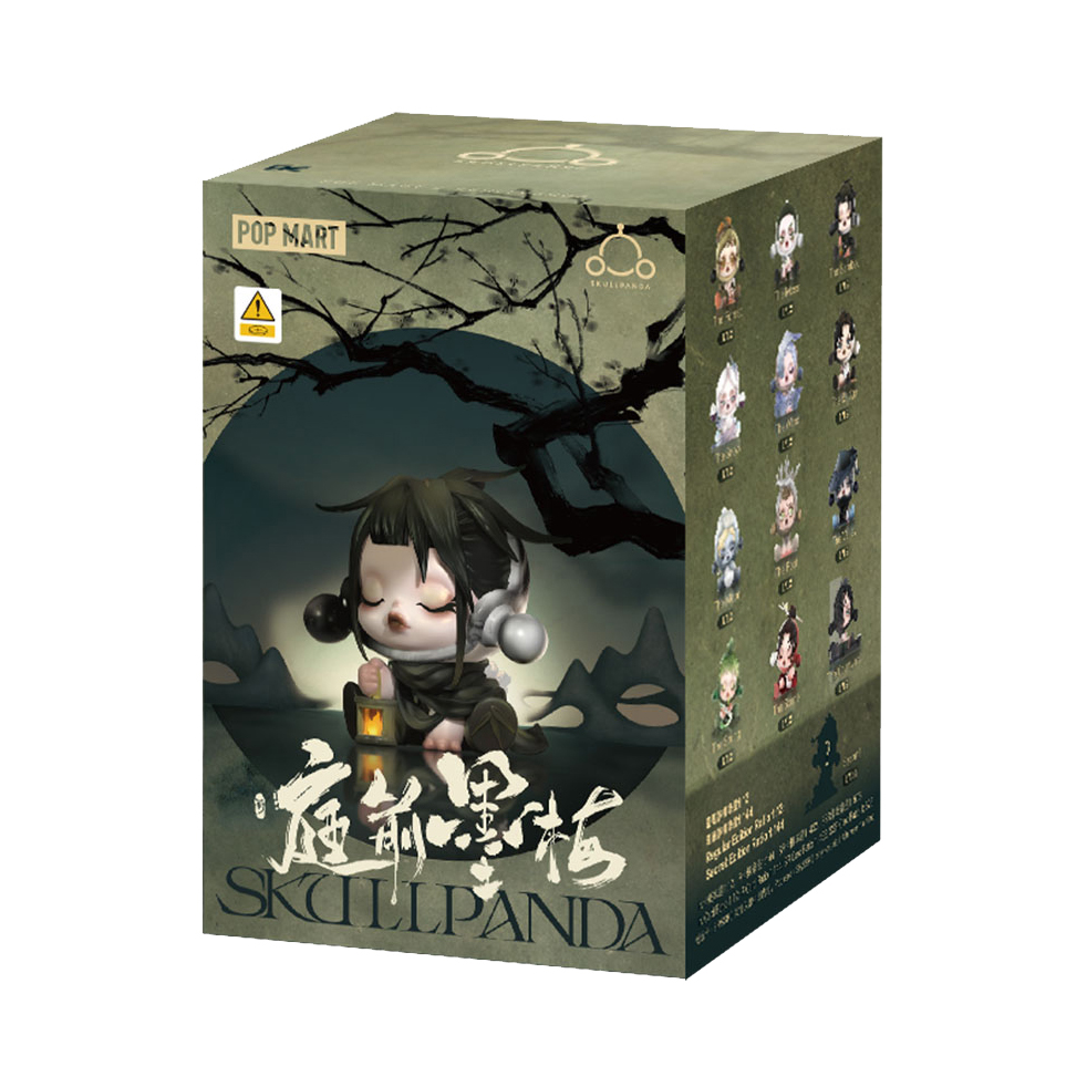 その他 POP MART SKULLPANDA The Ink Plum Blossom Коллекционная фигурка-сюрприз Pop Mart The ink plum blossom