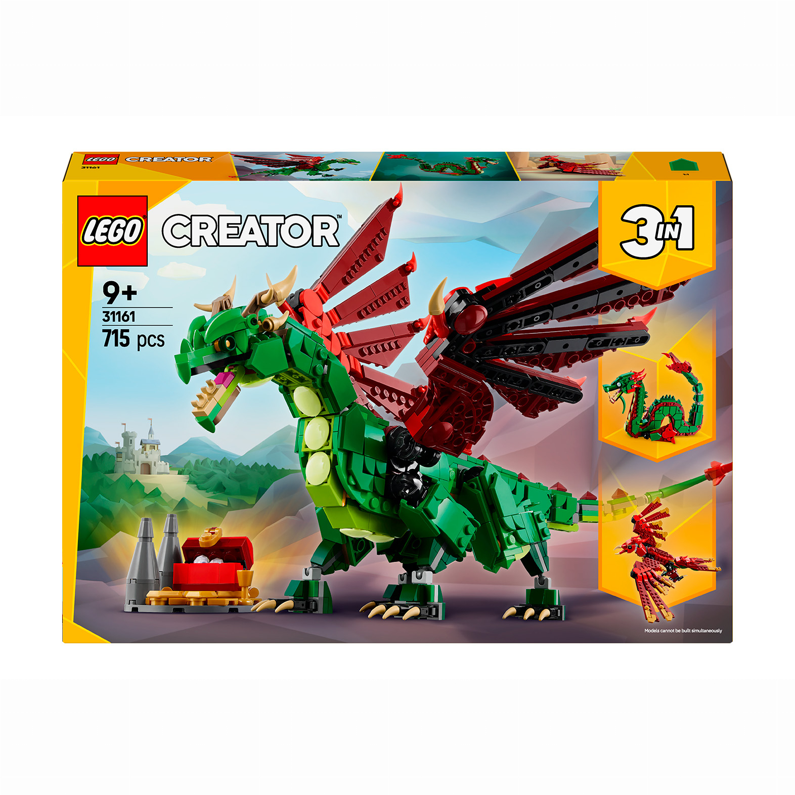 mun❁⃘*.゜ Конструктор LEGO Creator Средневековый дракон (31161) купить в