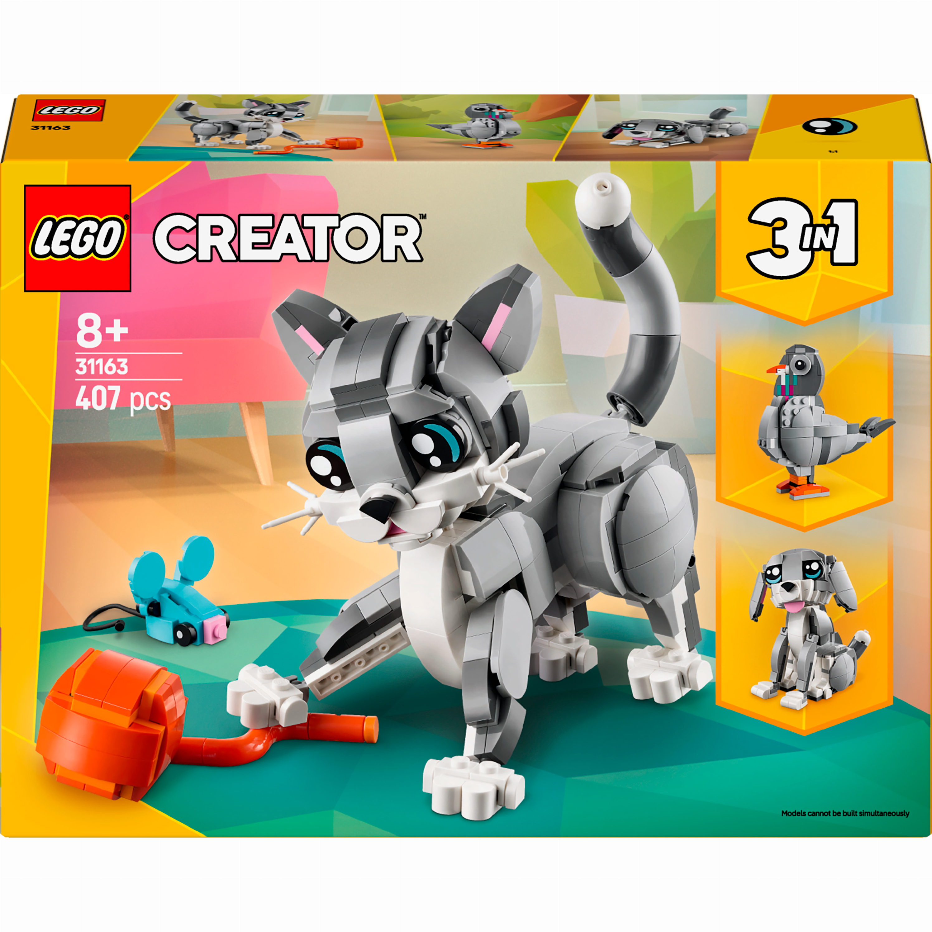 【みや】ご注文品おまとめ Конструктор LEGO Creator Грайливий кіт (31163) купити в Києві