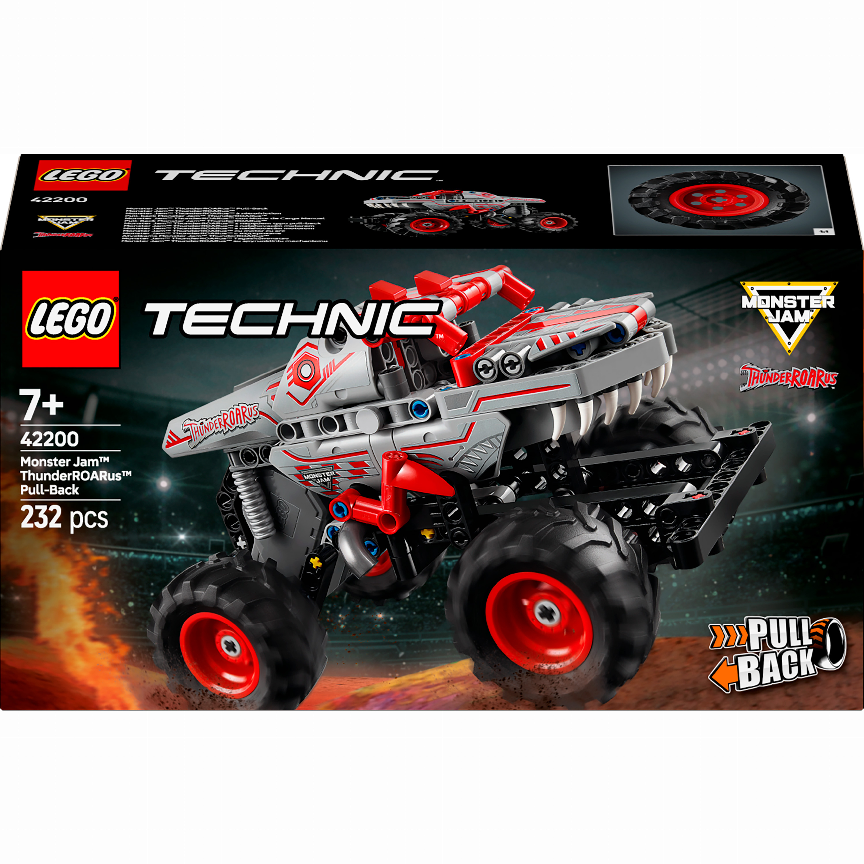 CMBトレード塾 The Trend Master　トレンドマスター　TTM Конструктор LEGO Technic Monster Jam ThunderROARus с инерционным