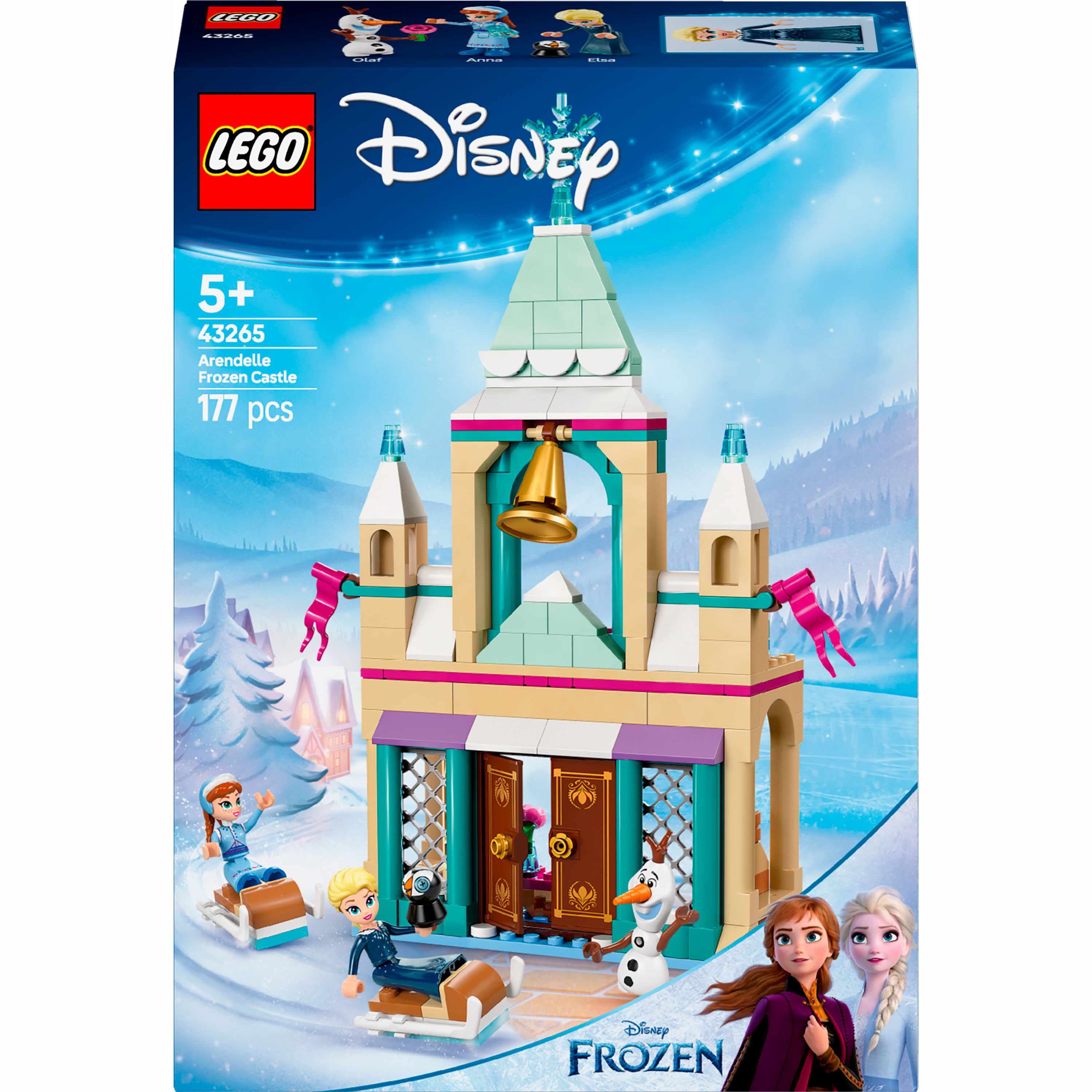 Конструктор LEGO Disney Princess Замёрзший замок в королевстве