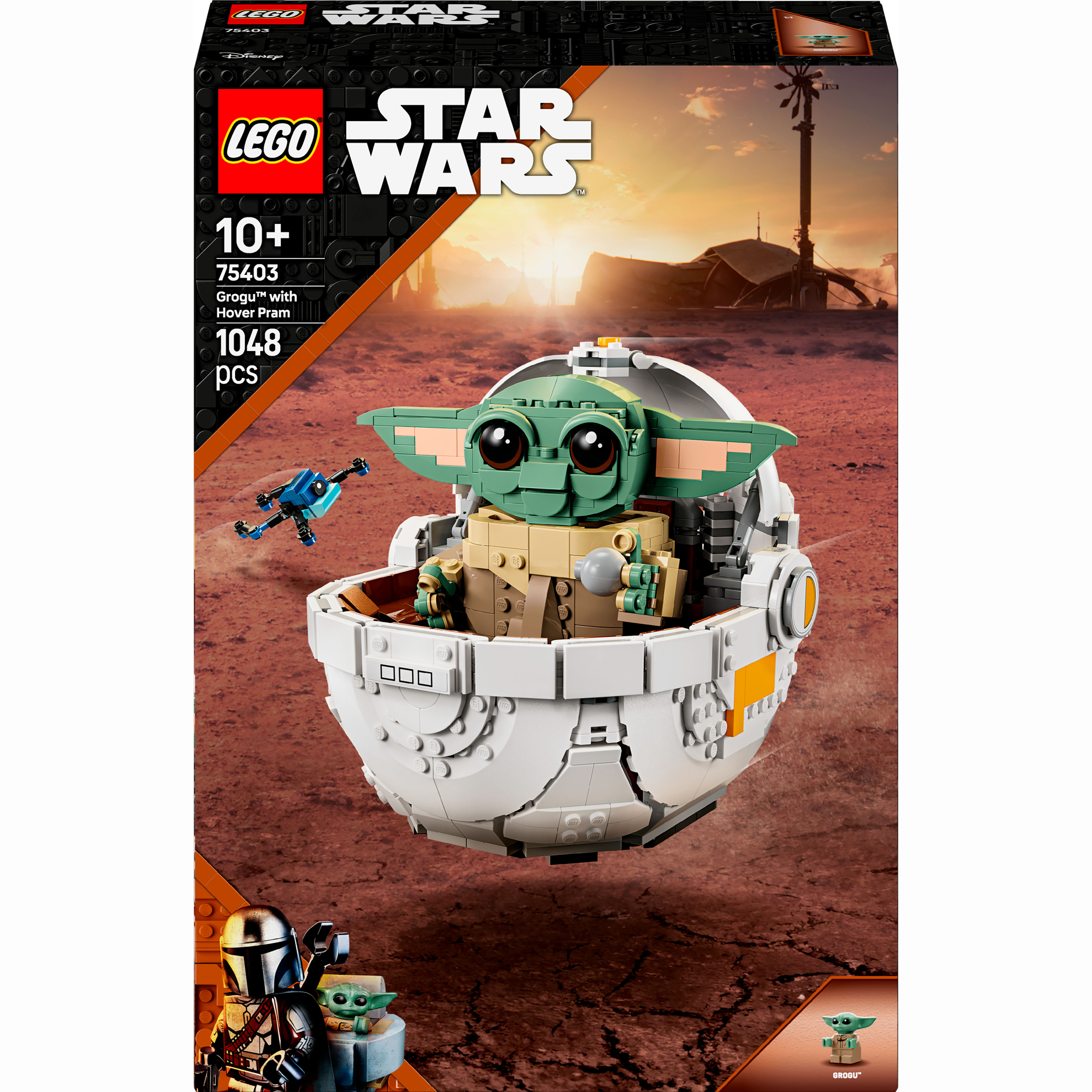 「れご」 Конструктор LEGO Star Wars Ґроґу в повітряній колисці (75403