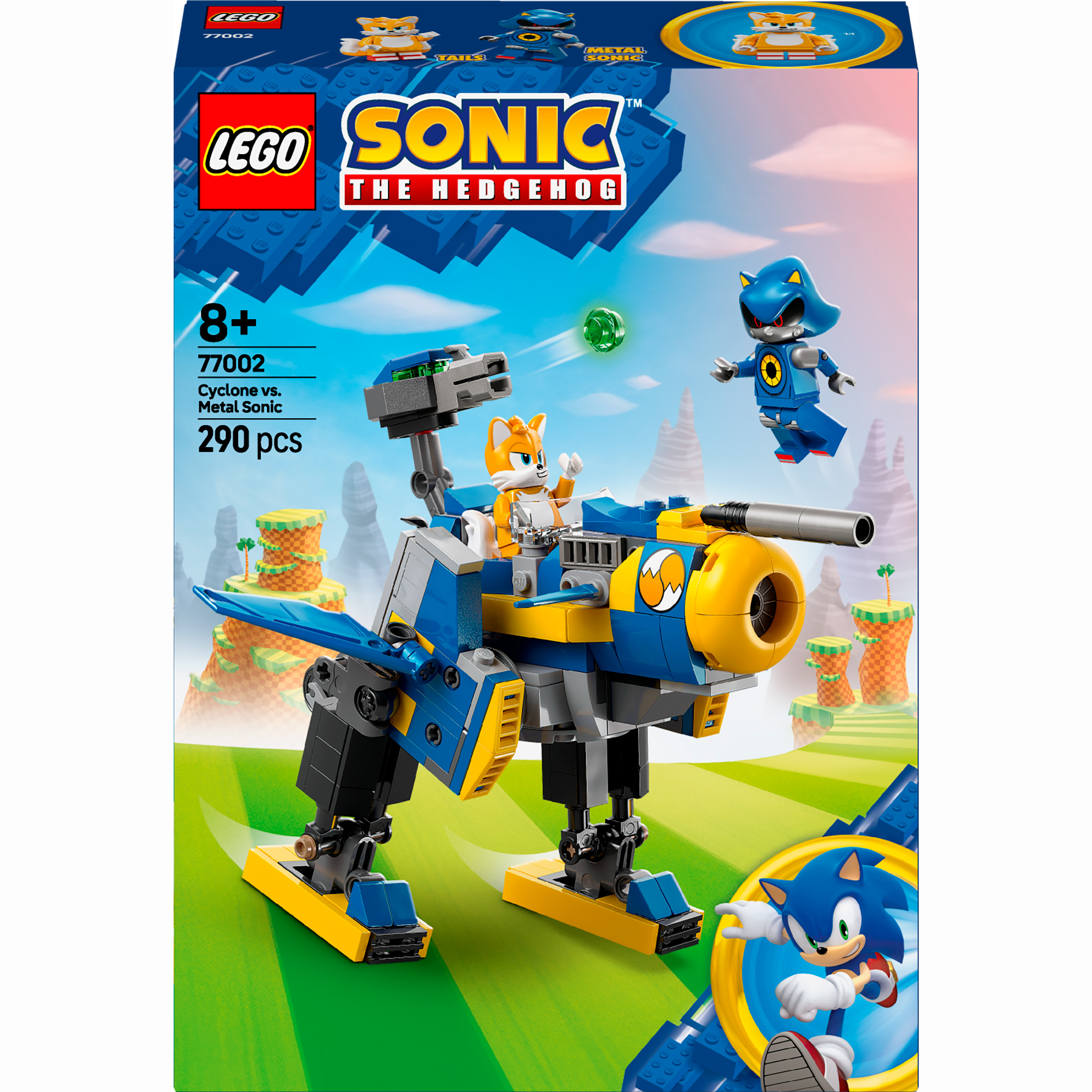 Конструктор LEGO Sonic the Hedgehog Cyclone vs. Metal Sonic (77002
