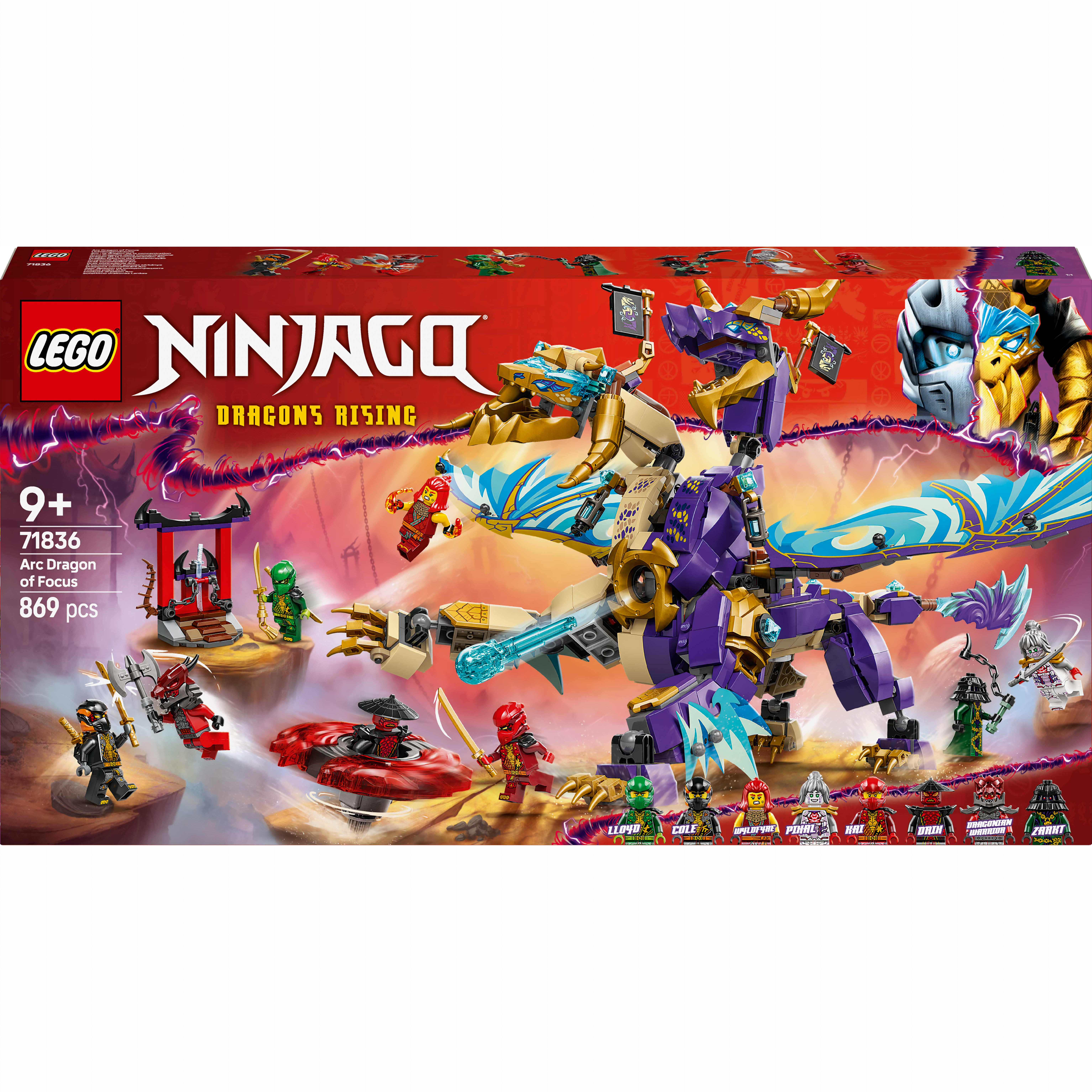 Конструктор LEGO NINJAGO Arc Dragon of Focus (71836) купити