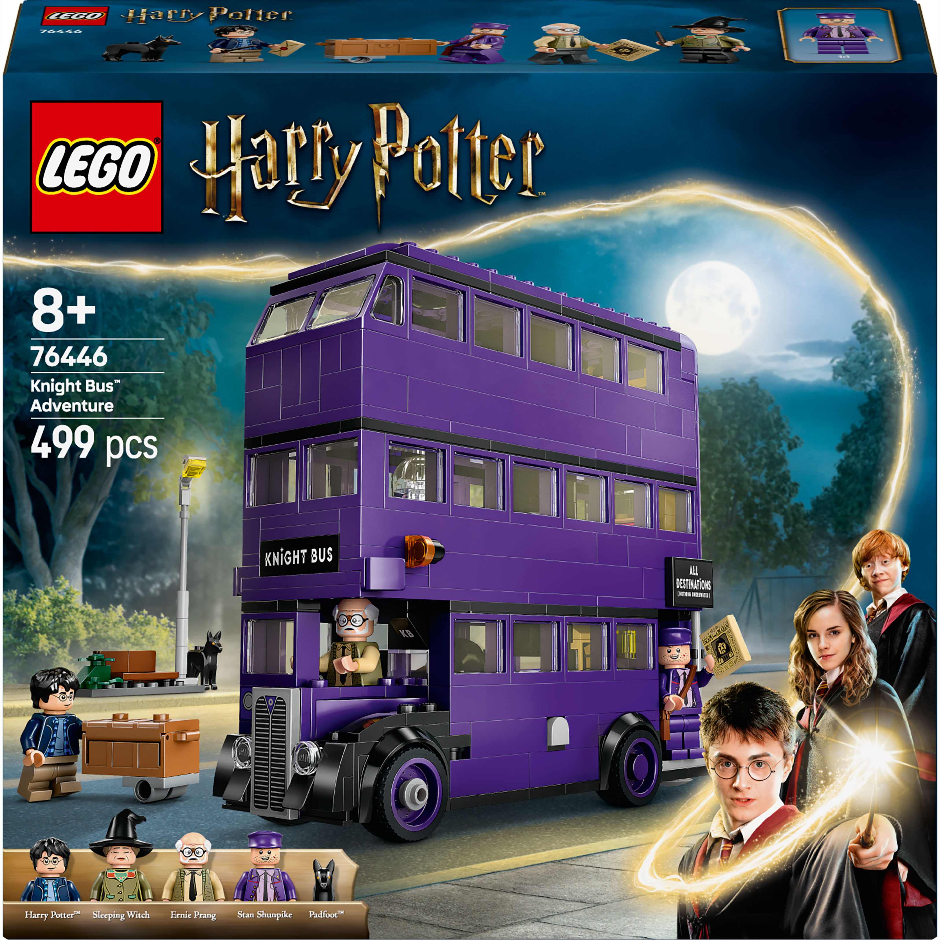 ままみ Конструктор LEGO Harry Potter Приключения на Рыцарском автобусе