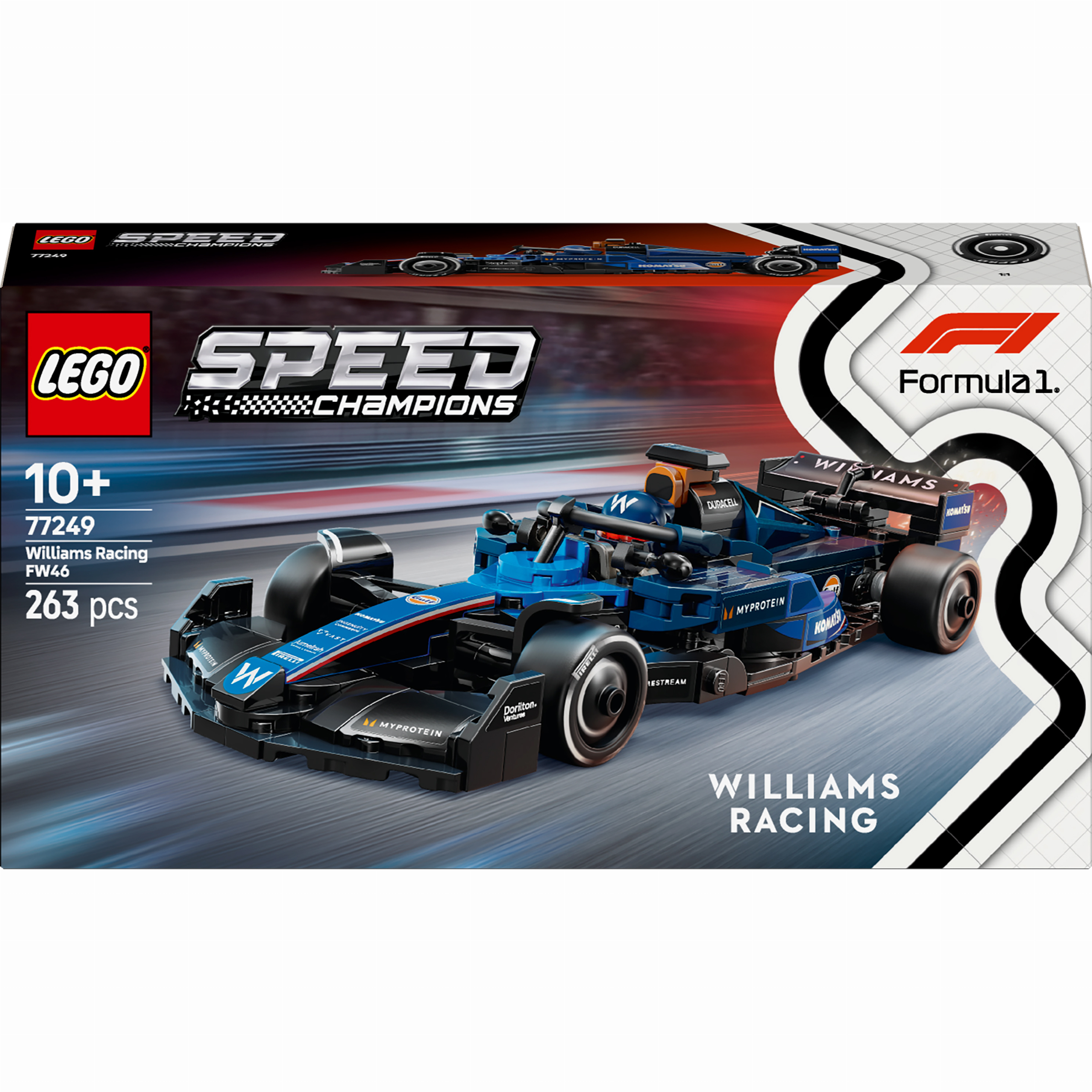 Конструктор LEGO Speed ​​Champions Автомобиль для гонки F1