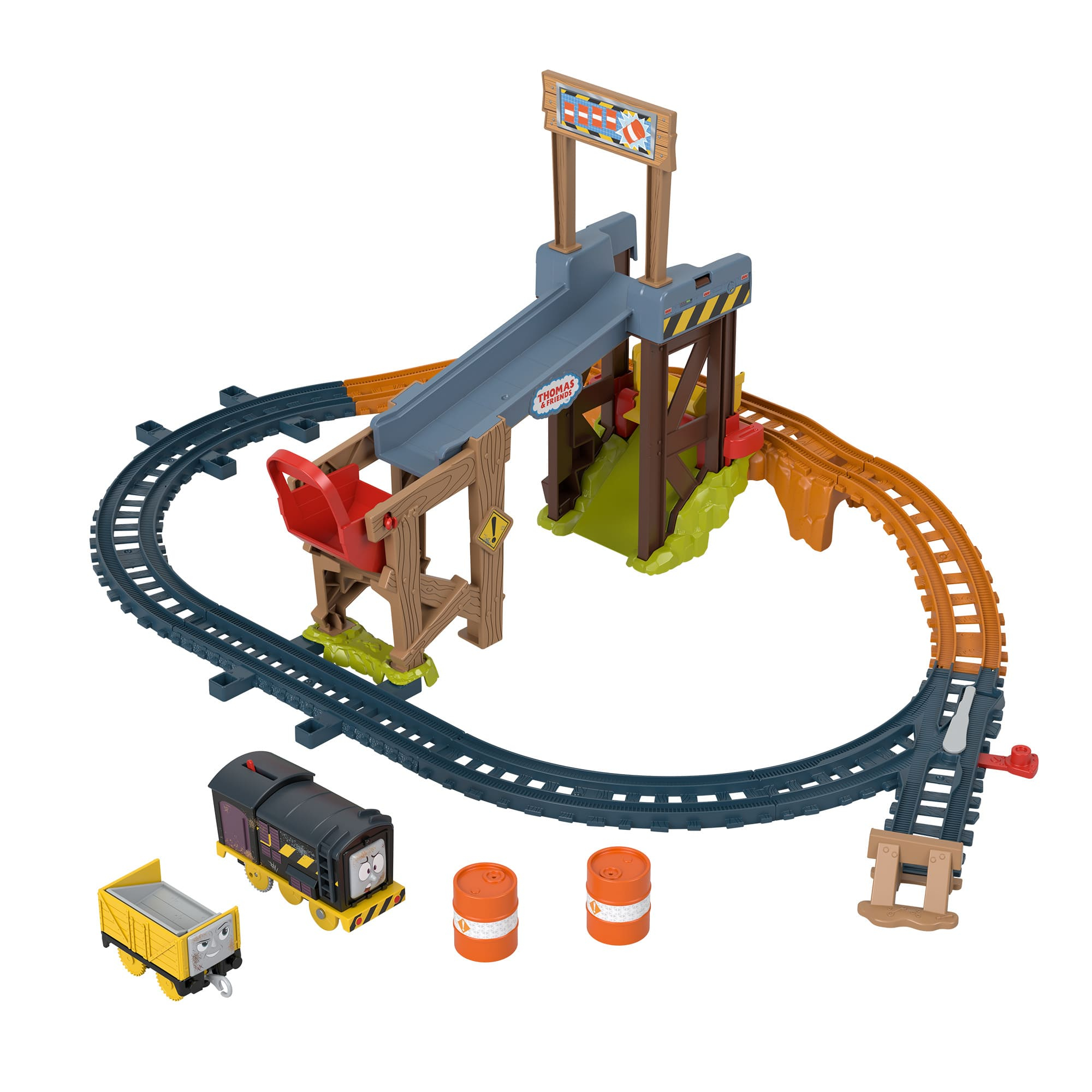 Ігровий набір Thomas and Friends Пригоди Дизеля на будівництві