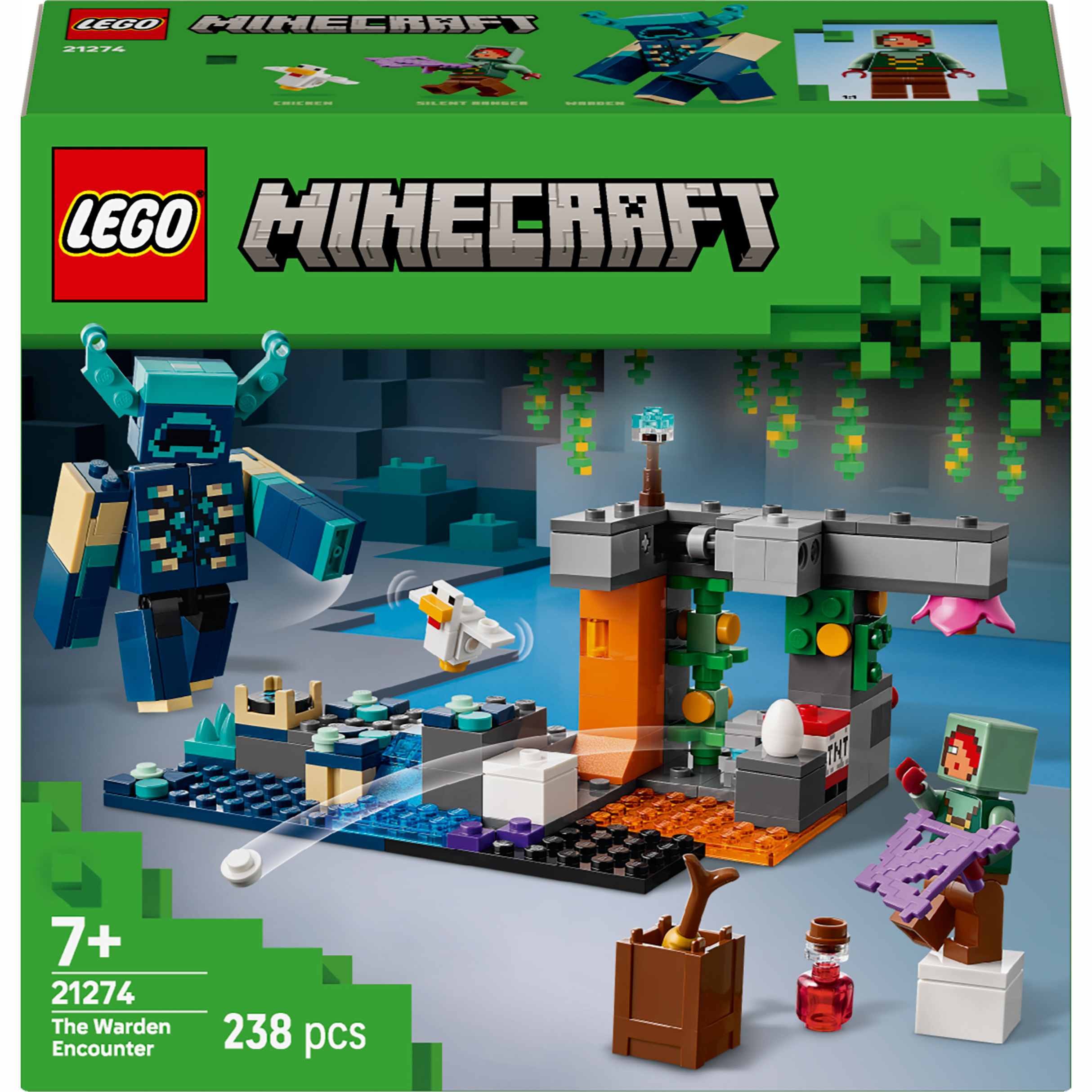 Конструктор LEGO Minecraft Зустріч із Боронителем (21274) купити в