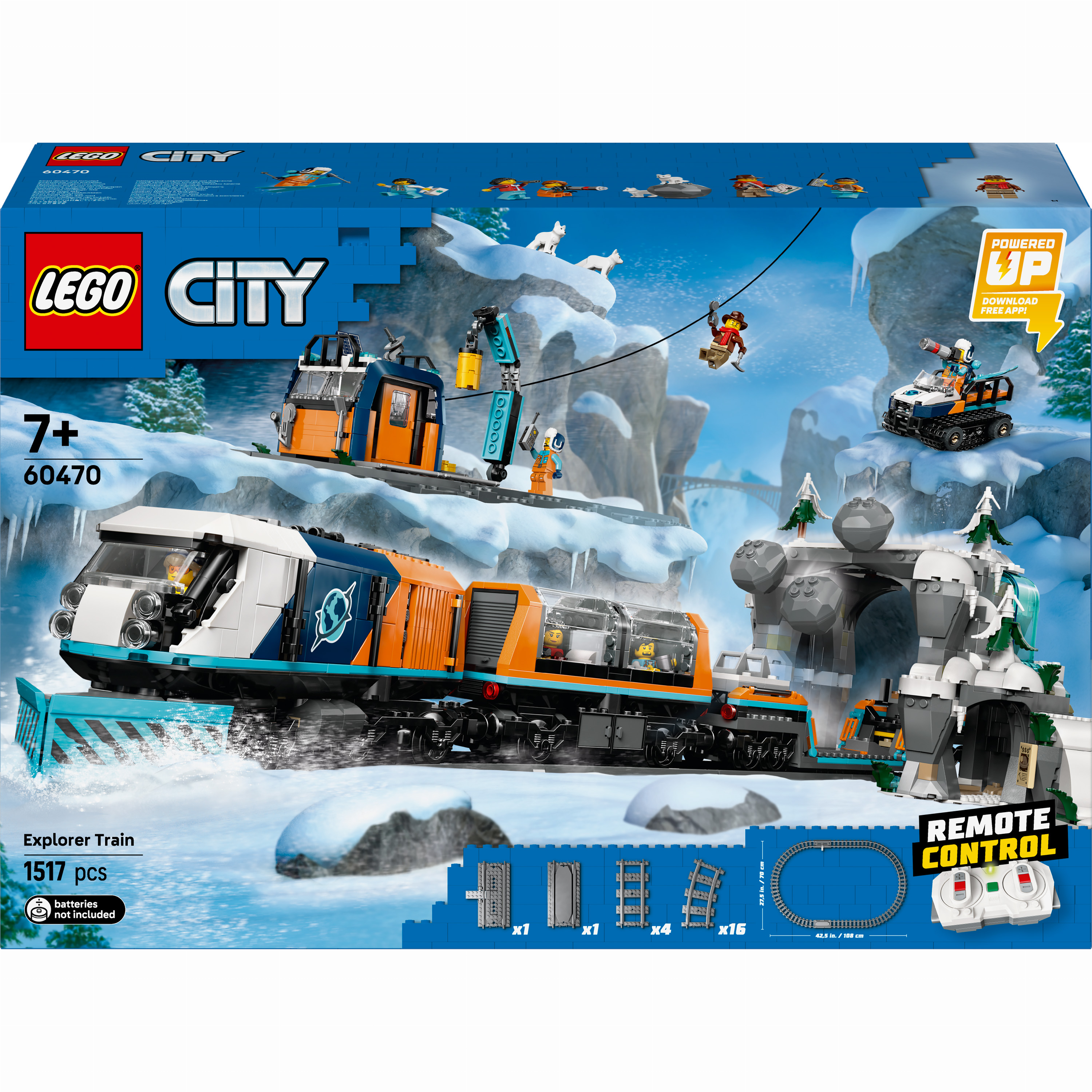 Конструктор LEGO City Арктичний дослідницький експрес (60470