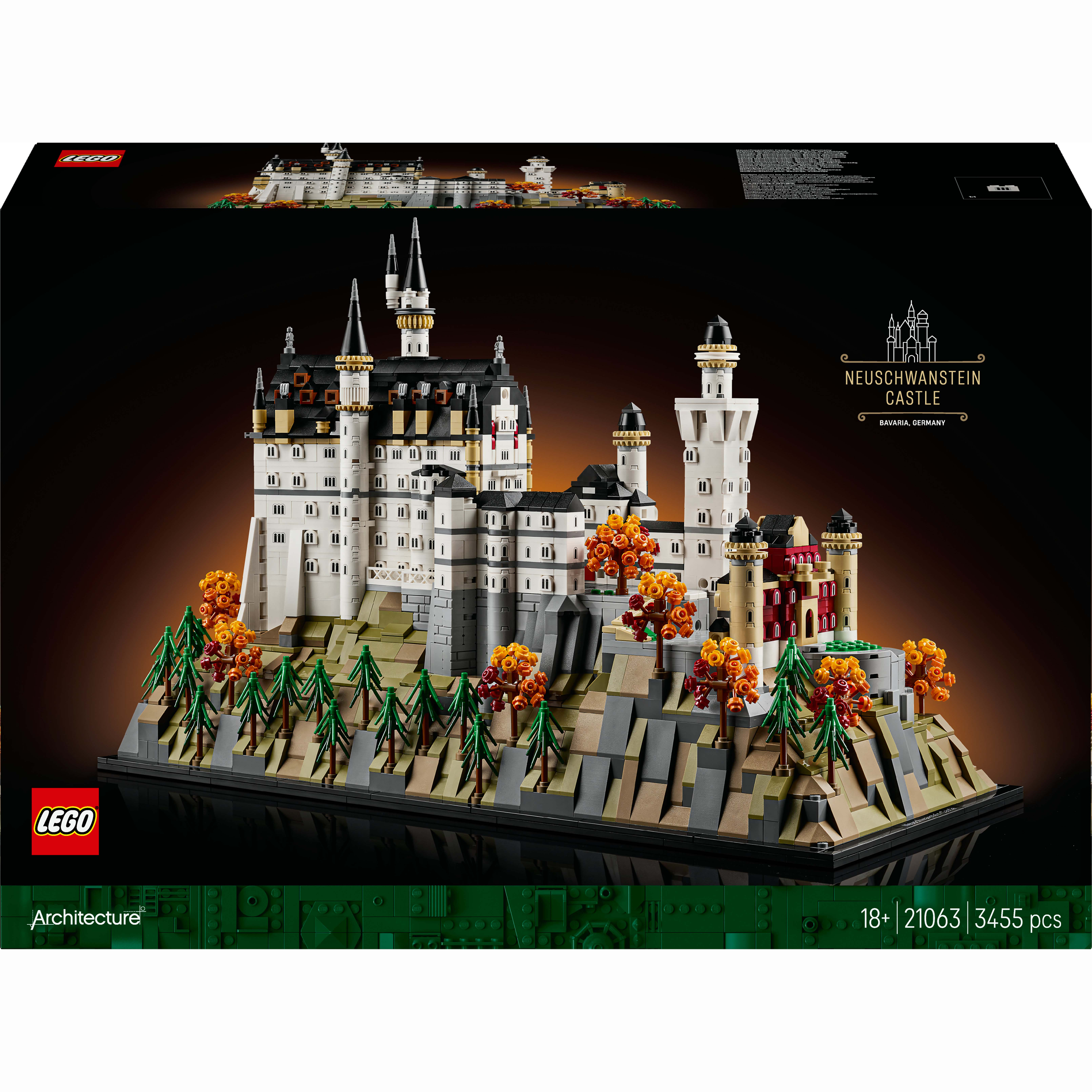 八王子リフォーム3点セット Конструктор LEGO Architecture Замок Нойшванштайн (21063) купить в