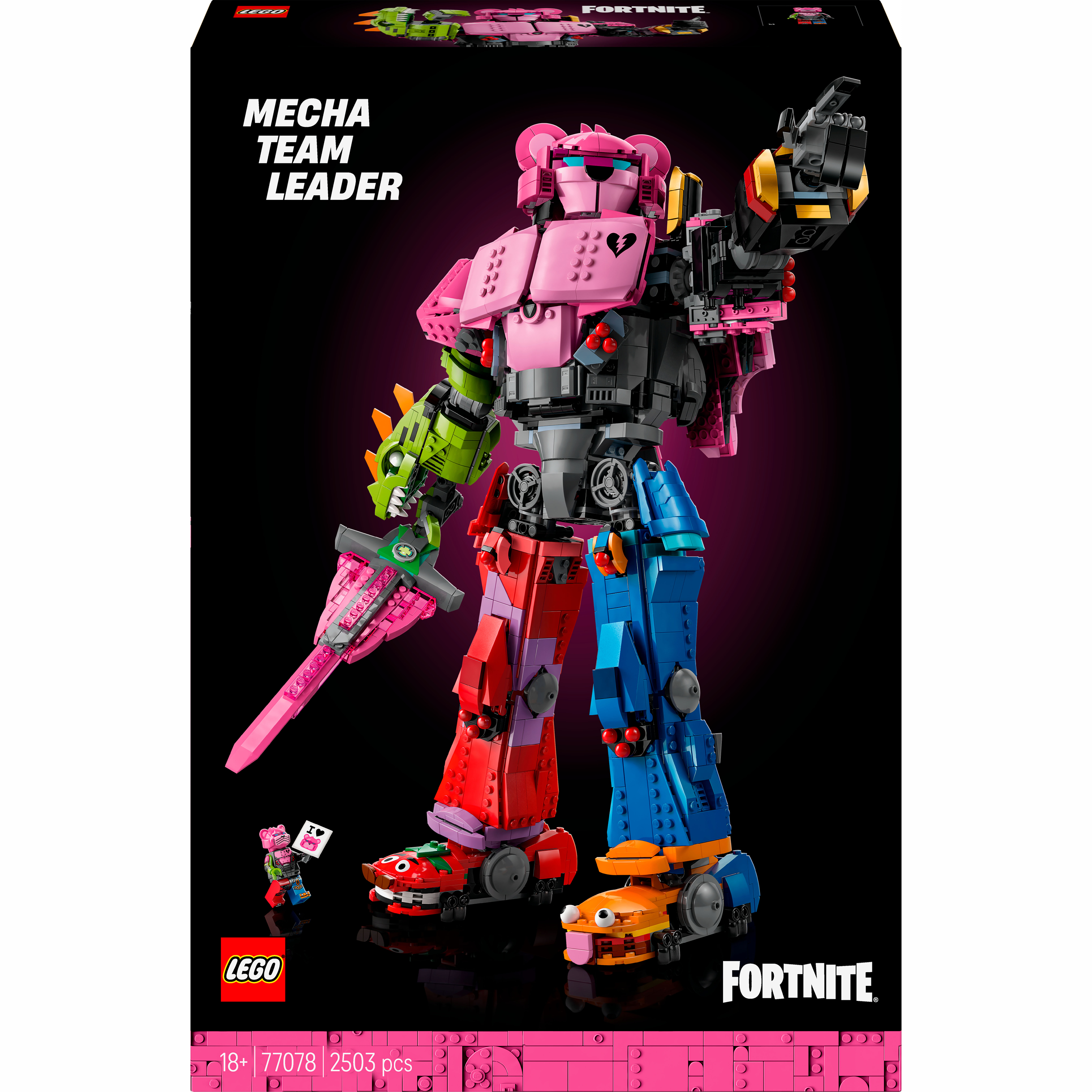 らたはたは Конструктор LEGO Fortnite Mecha Team Leader (77078) купити в Києві