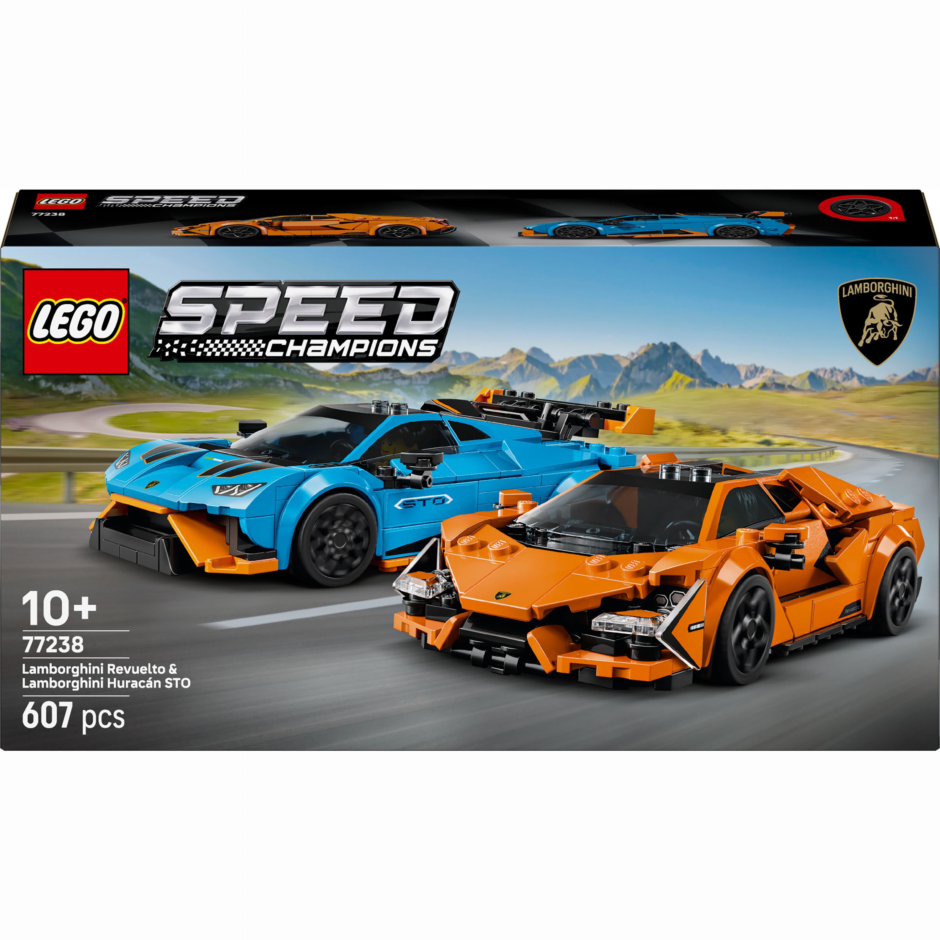 Конструктор LEGO Speed Champions Lamborghini Revuelto та Huracan STO ...