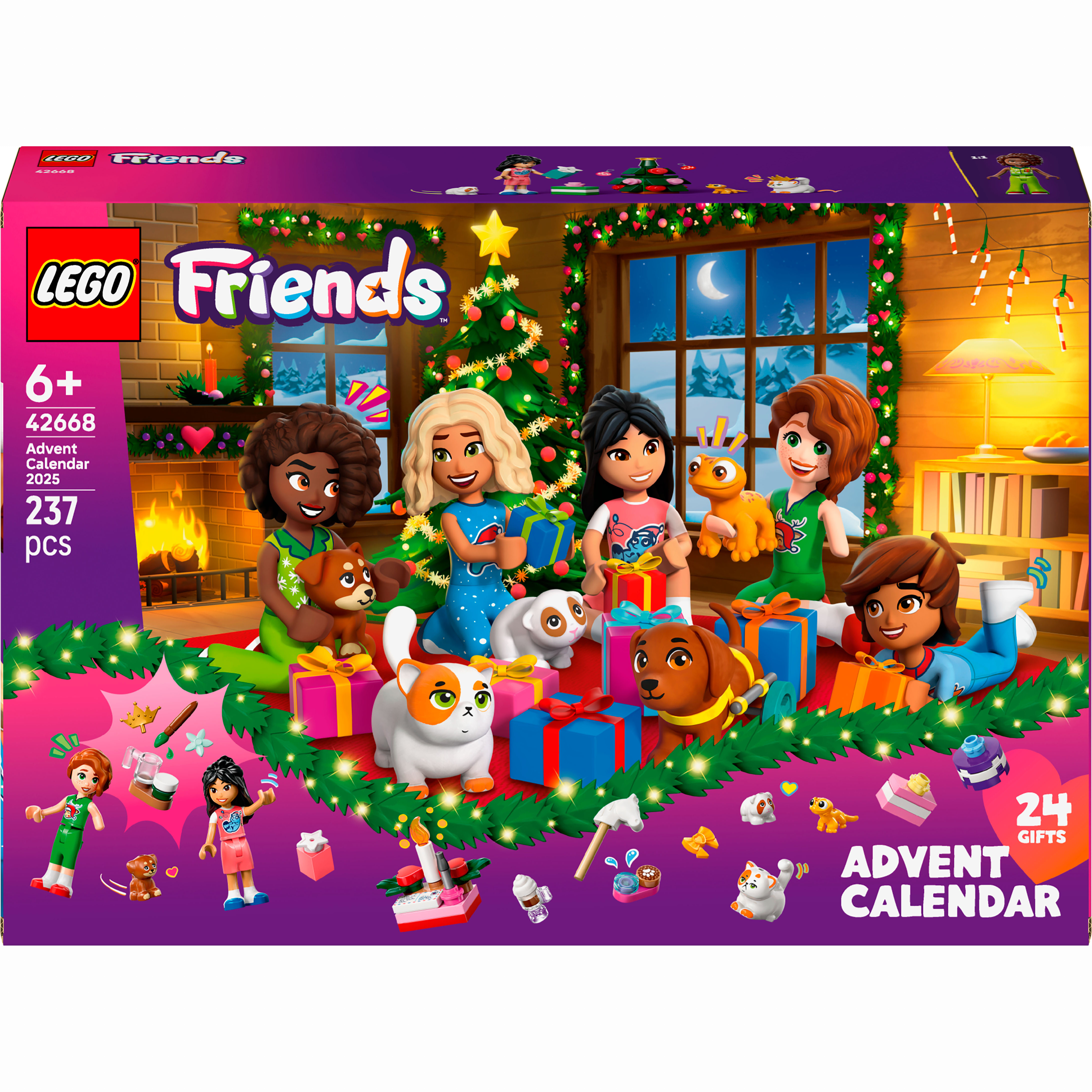 Конструктор LEGO Friends Адвент календарь 2025 (42668) купить в
