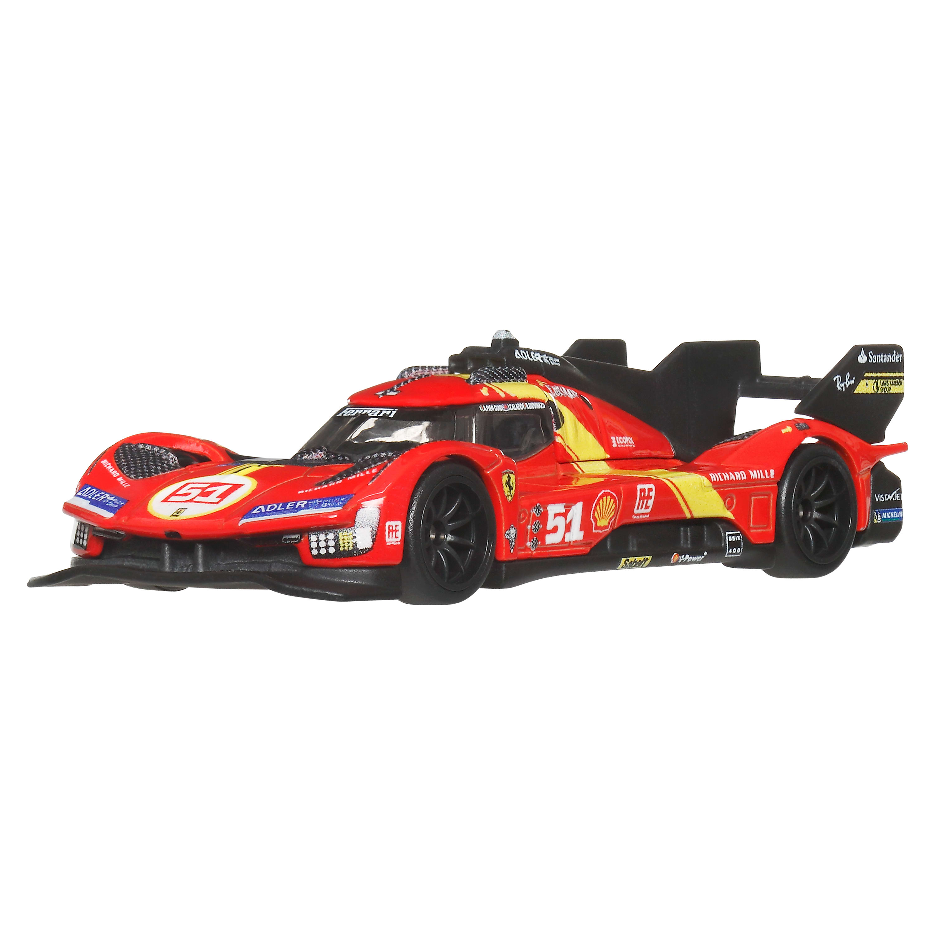 Hot Wheels Ferrari 499P ブラック Машинка Premium Hot Wheels Ferrari 499P Chase Circuit