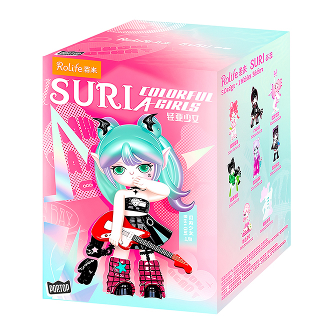 グリーン　オビツ11 カラフルpopな柄の妖精風推しカラートップス Фігурка-сюрприз Pop Top Rolife Suri Яскраві дівчата (SKXX) купити