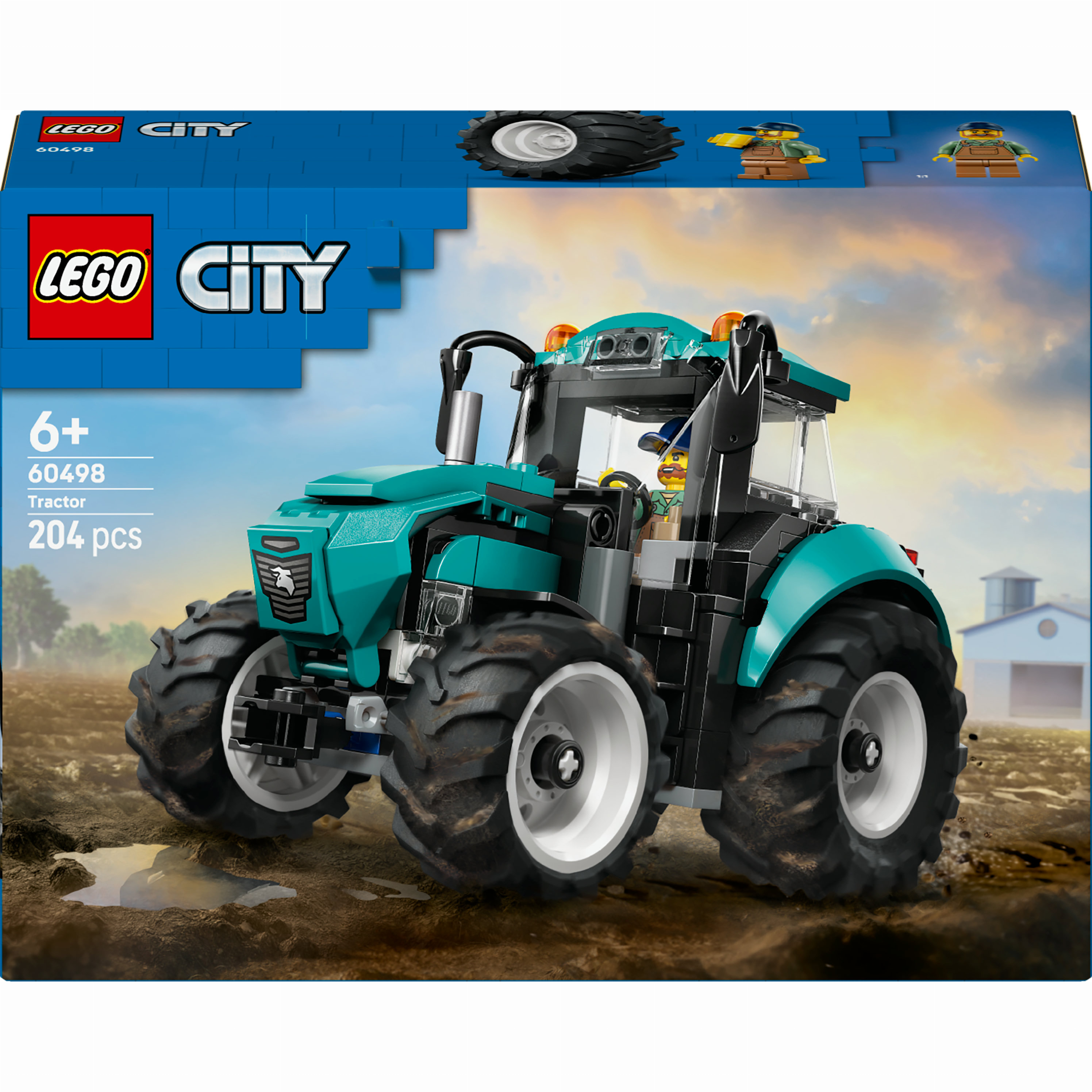 takaqです。② Конструктор LEGO City Трактор (60498) купити в Києві, Україні за