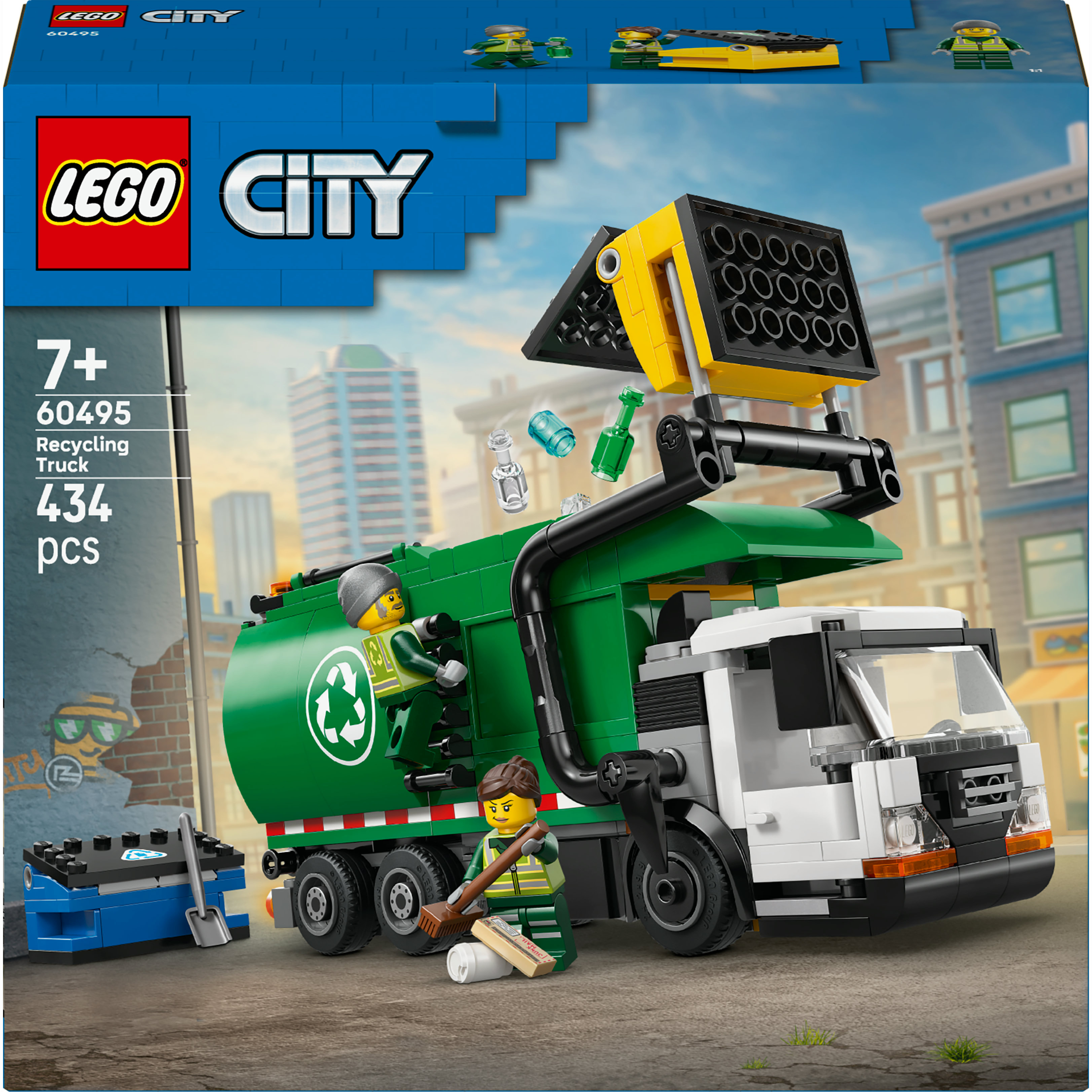 holly_accoブラック1 Конструктор LEGO City Сміттєпереробна вантажівка (60495) купити в
