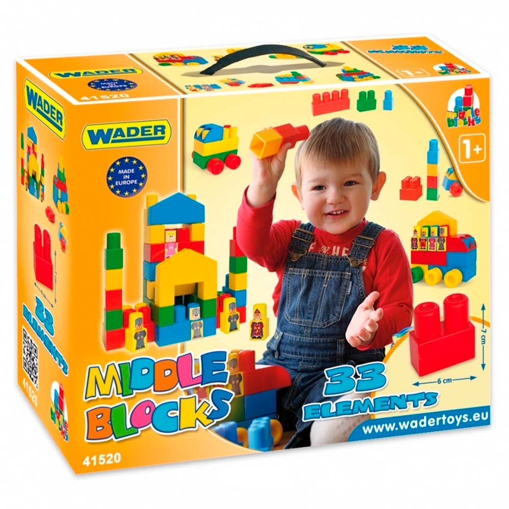 

Конструктор Middle Blokcs Wader В упаковке (41520)