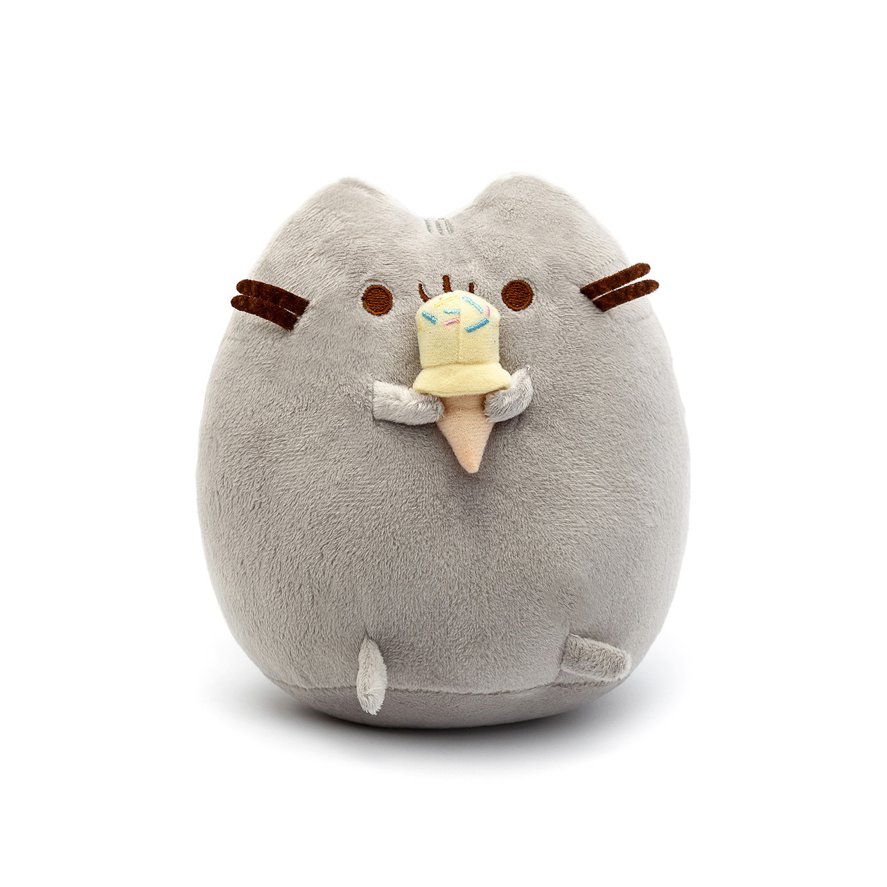 Мягкая игрушка S&T Pusheen cat с мороженым 18 см Gray (vol-68) купить в ...