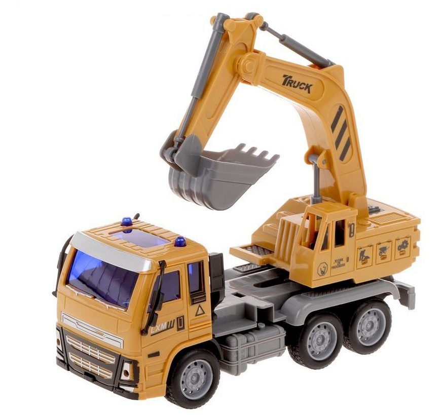 Радиоуправляемая машинка Yufeng Экскаватор 3,7V 27 MHz Yellow (133008 ...