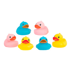 Іграшки для ванни - Набір іграшок  для ванни Bebelino Яскраві качечки (57086)