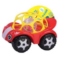 Машинки для малюків - Брязкальце Bebelino М'яч-машинка (58081)