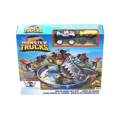 Уцененные игрушки - Уценка! 542258(3)_FYK14 Трек Hot Wheels Monster trucks Опасное противостояние