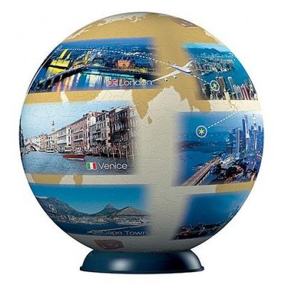 3D-пазли - Пазл-куля Подорож навколо світу Ravensburger (11117/6)