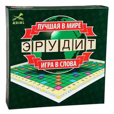 Настольные игры - Настольная игра Arial Эрудит на русском языке (4820059910091)