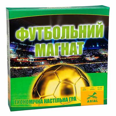 Настольные игры - Настольная игра Футбольный магнат Arial (4820059910176)