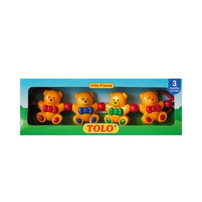 Брязкальця, прорізувачі - Брязкальце Ведмедики Tolo Toys (87120)
