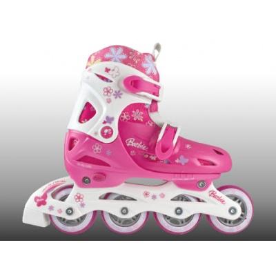 Детский транспорт - Детские роликовые коньки Barbie Flora (990017/30)