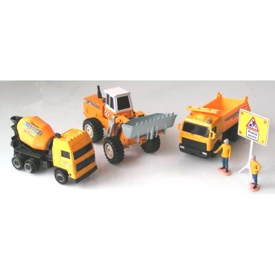 Транспорт и спецтехника - Игровой набор Строительная техника Cararama (405-009) (АС 405-009)