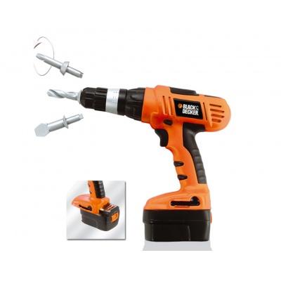 Наборы профессий - Игровой набор Дрель с двумя насадками Black & Decker Smoby (23125)