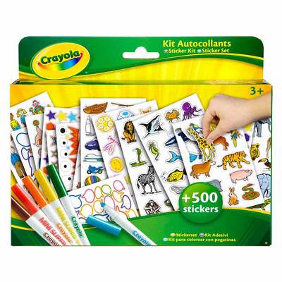 Наборы для творчества - Набор для творчества Crayola Наклейки (5450)