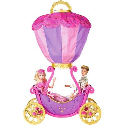 Транспорт и питомцы - Игровой набор Королевская карета Barbie Три Мушкетерки (НН7007)