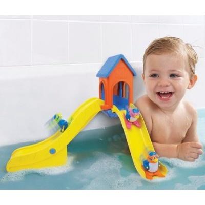 Іграшки для ванни - Іграшка для ванної Пінгвіни на водній гірці TOMY (2 162) (2162)