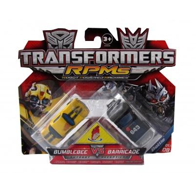 Трансформери - Іграшка Робот-трансформер Транспортні засоби Bumblebee & Barricade Transformers (83998)