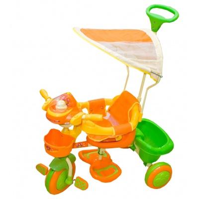 Дитячий транспорт - Велосипед дитячий триколісний Sunny Love помаранчевий (C2232CS)