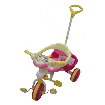 Детский транспорт - Велосипед детский трехколесный розовый TCV (TCV-200-03)