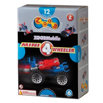 Конструктори з унікальними деталями - Конструктор Mini 4 Wheeler ZOOB (12050)